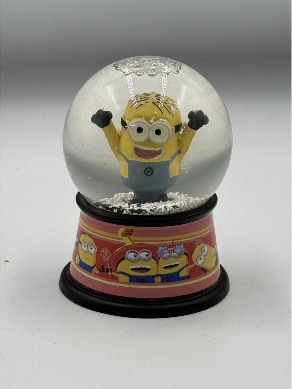 4 Inch Illuminations Despicable Me 4 Minions Bob Mini Snow Globe